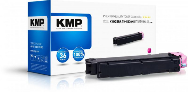 KMP Toner Kyocera TK-5270M/TK5270M magenta 6000 S. K-T87