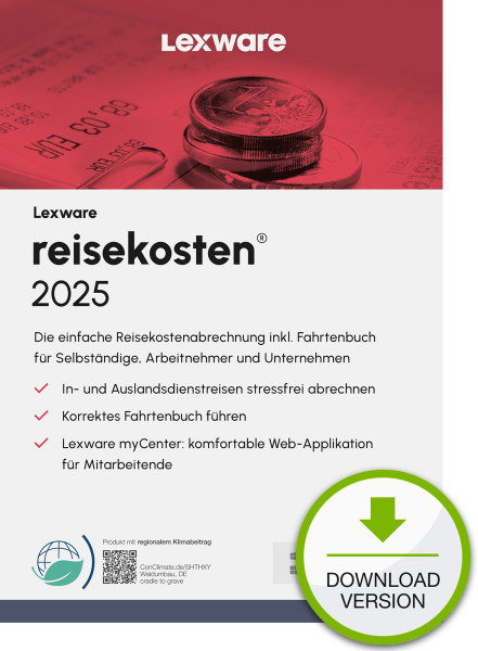 Lexware reisekosten 2025 ABO Download