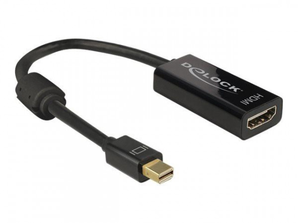 Displayport Adapter Delock mini DP -> HDMI St/Bu 4K Passiv