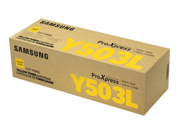 Toner HP ersetzt Samsung CLT-Y503L yellow, high capacity