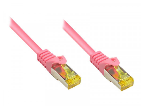 Good Connections Patchkabel m. Cat.7 Rohk. magenta 2m