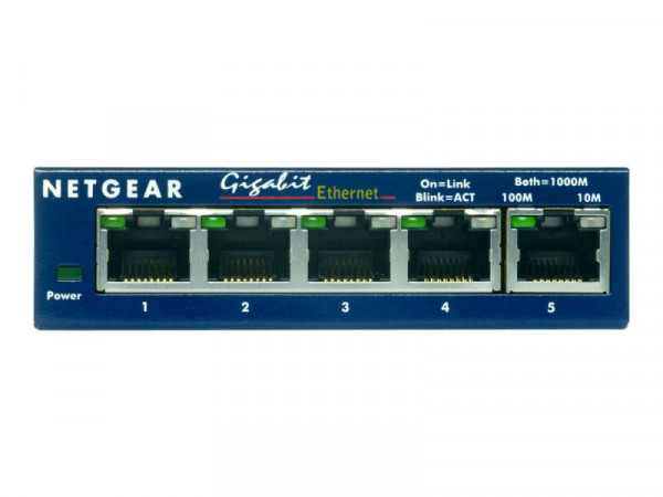 Switch NETGEAR 5x GE GS105GE unmanaged