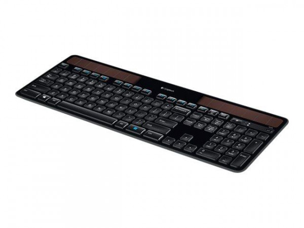 Logitech Wireless Solar Keyboard K750 black retail