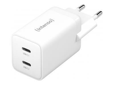 Intenso Ladegerät 2Port 40W,USB-C weiß