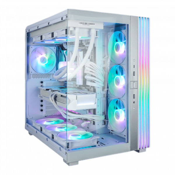 PC UltraGaming White Build: AMD Ryzen 7 9800X3D | 32GB | AMD Radeon RX 9070 XT | 2TB M.2 | W11P