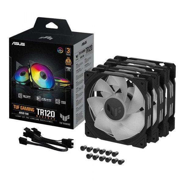 ASUS Lüfter TUF GAMING TR120 FAN ARGB REV BLK 3IN1