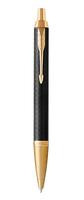 PARKER Kugelschreiber IM Premium Black/Gold M Blau