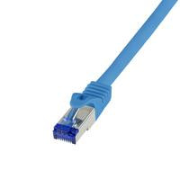 Logilink Patchkabel Ultraflex, Cat.6A, S/FTP, blau, 5 m
