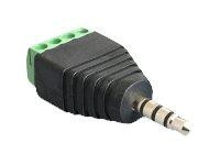 Adapter Delock Terminalblock 4Pin -> 3,5mm Klinke Stecker