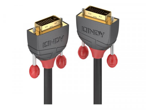Lindy DVI-D Dual Link Kabel Anthra Line 15m