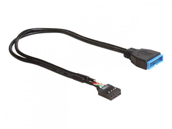 USB3.0 Kabel Delock Pinheader 19pin -> 9pin St/Bu 0.30m