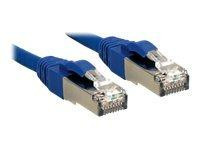 Lindy Patchkabel Cat6 SSTP / S/FTP PIMF blau 1.00m
