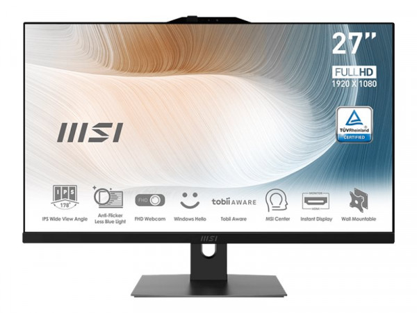 BTO MSI Modern AM272P 12M-665DE 27" i7-1255U/32GB/1TB/bl