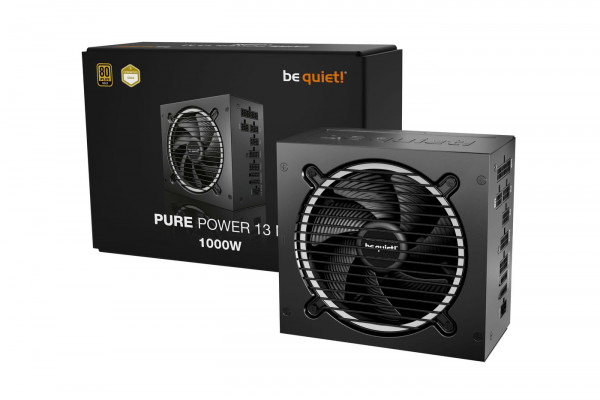 be quiet! Netzteil PURE POWER 13 M 1000W ATX3.1 80+ Gold