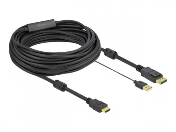 DELOCK HDMI > DisplayPort Kabel 4K 30Hz 10m
