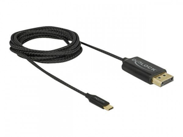 DELOCK USB Type-C > DisplayPort (DP Alt Mode) 2m koaxial
