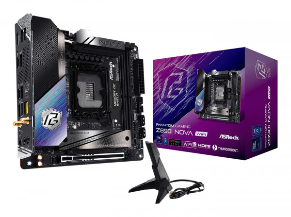 ASRock Z890I Nova WiFi 1851 mITX HDMI/USB-C
