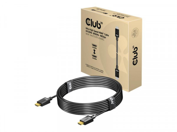 Club3D HDMI-Kabel A -> A 2.1 Ultra High Speed 10K HDR 4m
