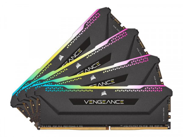 DDR4 128GB PC 3200 CL16 CORSAIR KIT (4x32GB) VENGEANCE RGB