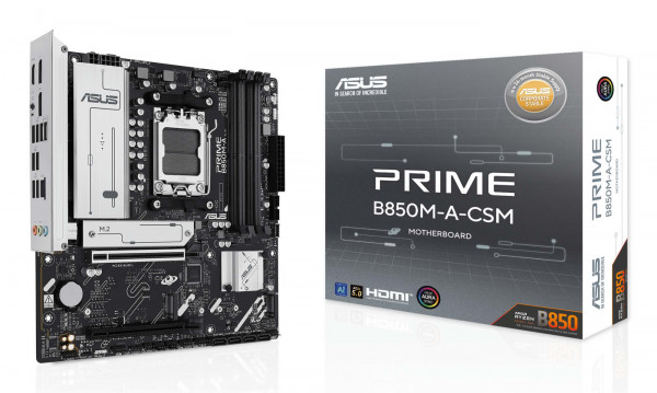 Mainboard ASUS PRIME B850M-A-CSM (AMD,AM5,DDR5,mATX)