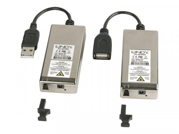 Lindy Extender USB 2.0 MM LWL/Fibre Optic Multi Mode F 200m