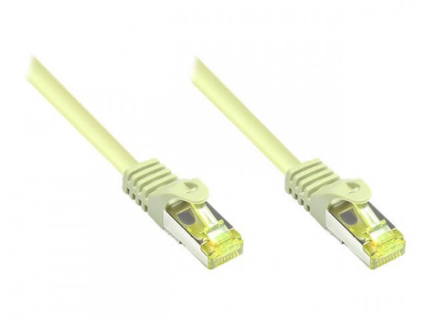 Good Connections Patchkabel m. Cat.7 Rohkabel grau 10m