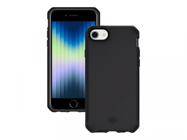 Mobilis SPECTRUM Case solid black mat-iPhone SE/Soft bag