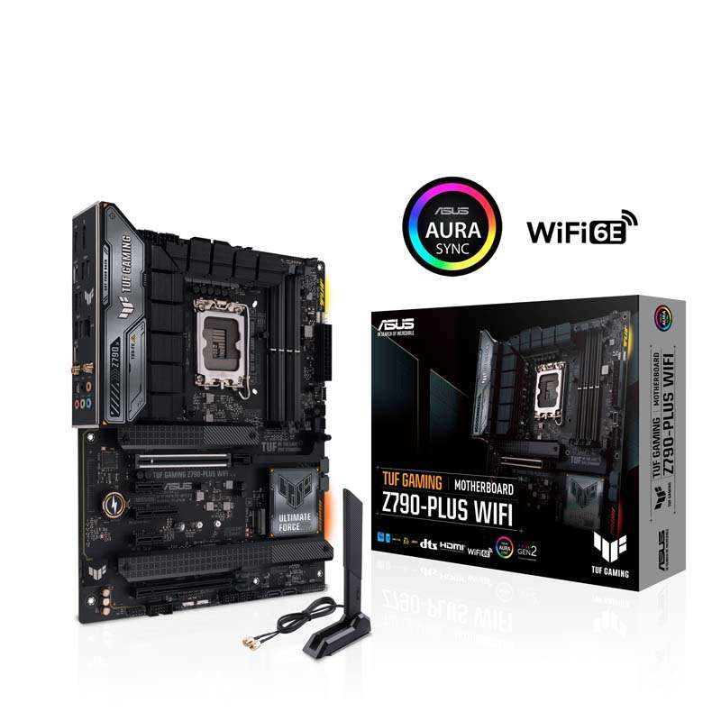 Mainboard ASUS TUF GAMING Z790-PLUS WIFI (Intel,1700,DDR5,ATX) | Bora Computer Mainboard ASUS TUF GAMING Z790-PLUS WIFI (Intel,1700,DDR5,ATX) | Bora Computer