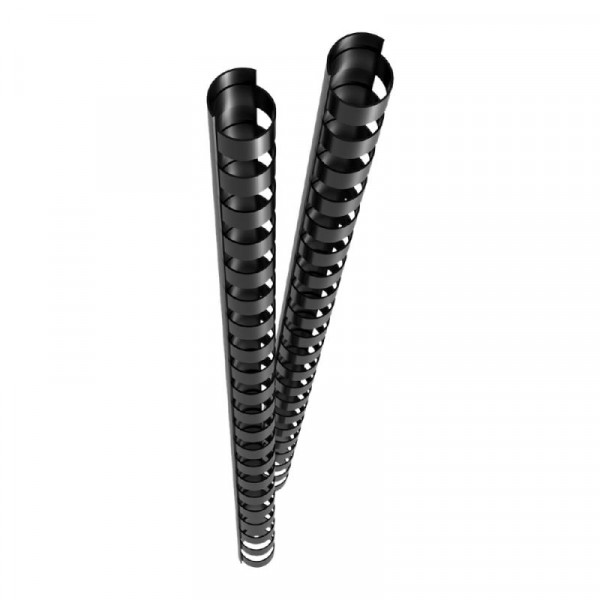 GENIE Spiralbinderücken 10mm schwarz 25 Stk