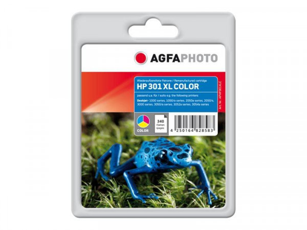 AgfaPhoto Patrone HP APHP301XLC N0.301XL CH564EE Color
