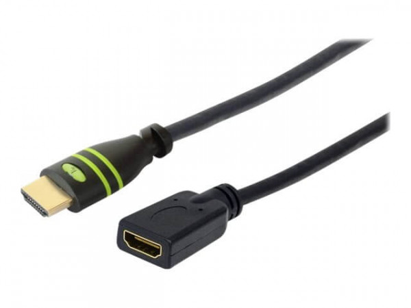 Techly High Speed HDMI Verlängerung mit Ethernet,4K@30Hz, 5