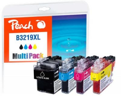 Peach Patrone Brother LC-3219XL Spar Pack Comp.
