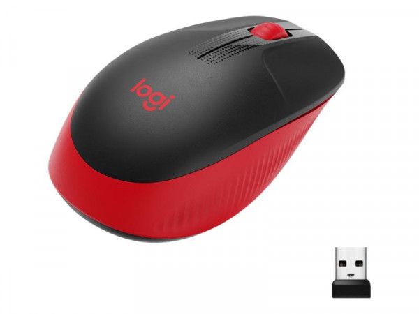 Logitech Wireless Mouse M190 red retail