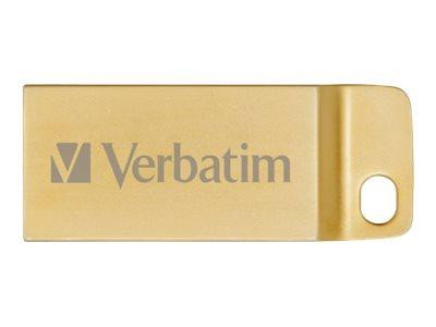 USB-Stick 16GB Verbatim 3.0 Metal Executive Gold retail