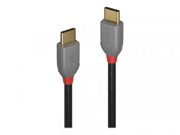 Lindy USB 2.0 Kabel Typ C/C Anthra Line M/M 3m
