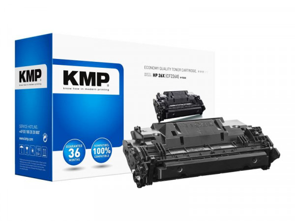 KMP Toner HP CF226X black 12000 S. H-T224X remanufactured