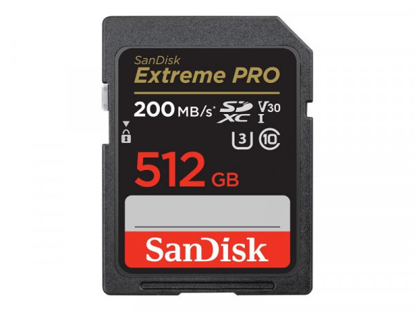 SD Extreme PRO UHS-I Card 512GB SanDisk SDXC