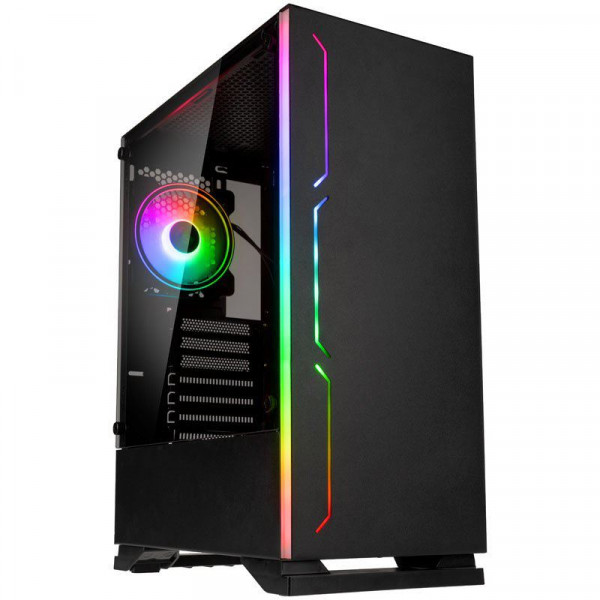 Kolink Inspire K11 ARGB Midi-Tower, Tempered Glass - schwarz