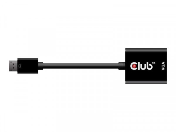 Club3D Adapter DisplayPort > VGA aktiv St/Bu schwarz