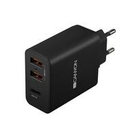 Canyon Ladegerät 2xUSB-A + USB-C 2.4A/30W