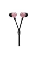 2GO In-Ear Stereo-Headset "Luxury" Zipper-Style rosé