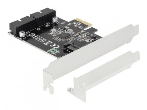 Delock PCI Express Karte zu 2x intern USB 3.0 Pfostenstecker