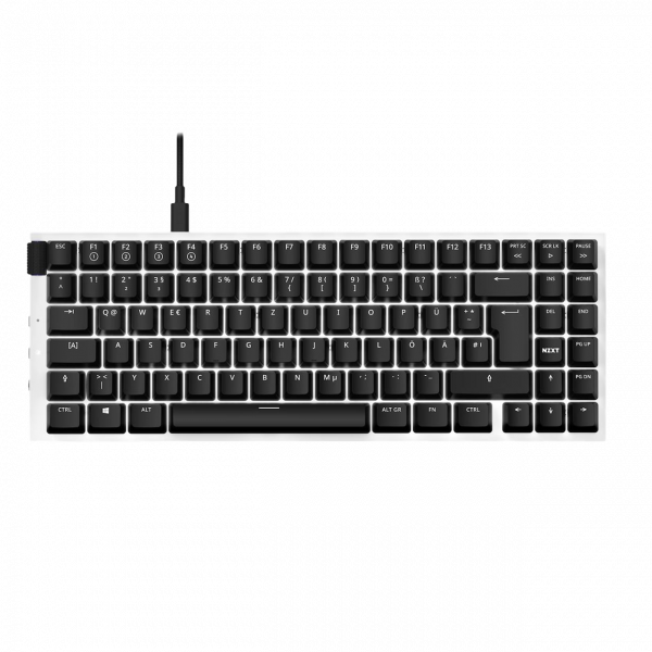 NZXT Keyboard Function Mini TKL White
