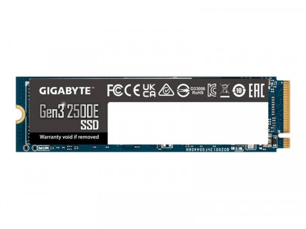 SSD 500GB Gigabyte Gen3 2500E PCI-E 3.0 NVMe 1.3