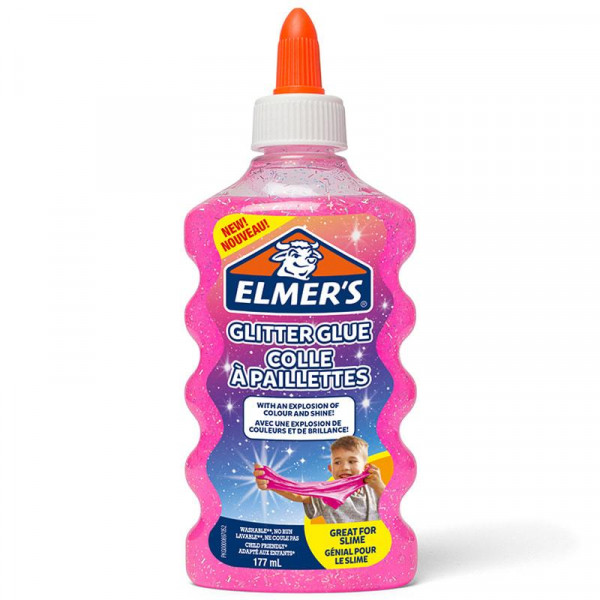 Elmer's Glitzerkleber Pink 177ml