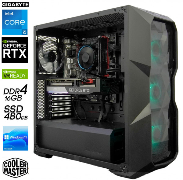 PC GamingLine i5-12400F-SSD-RTX3070 OC LHR
