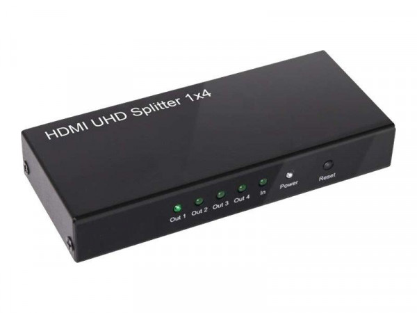 Club3D HDMI Splitter 1 Eingang -> 4 Ausgänge 4K60Hz UHD