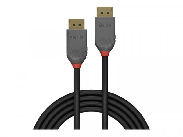 Lindy 15m DisplayPort 1.1 Kabel, Anthra Line