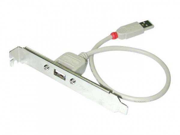 Lindy Slotblech USB adapter 1 x USB Typ A