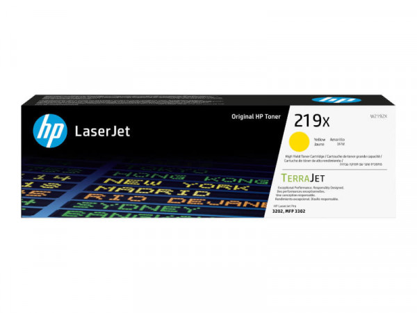 HP 219X Gelb LaserJet Tonerpatrone